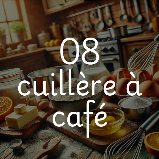 08 cuillère à café