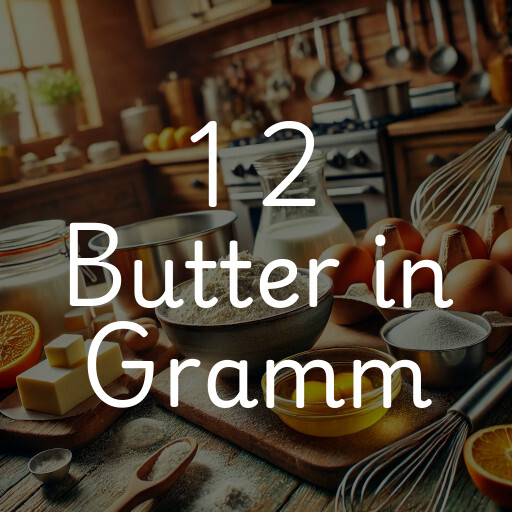 1 2 Butter in Gramm