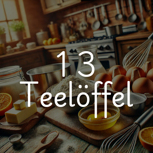 1 3 Teelöffel