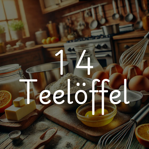 1 4 Teelöffel