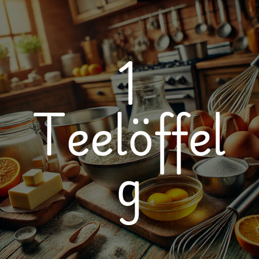 1 Teelöffel g