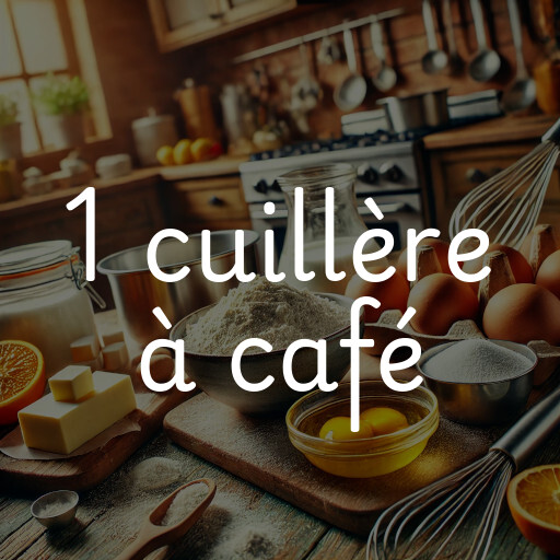 1 cuillère à café