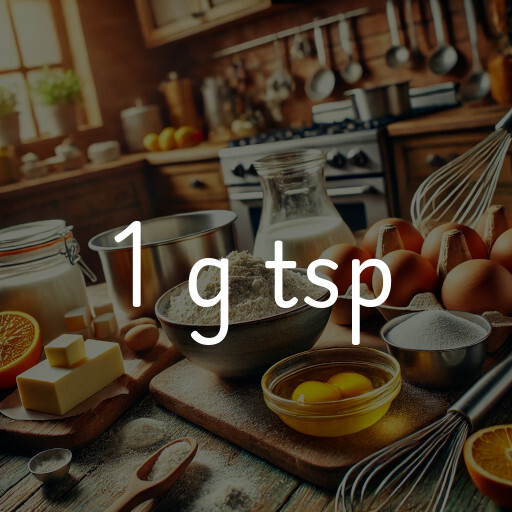 1 g tsp