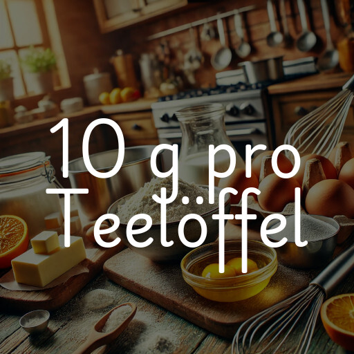 10 g pro Teelöffel