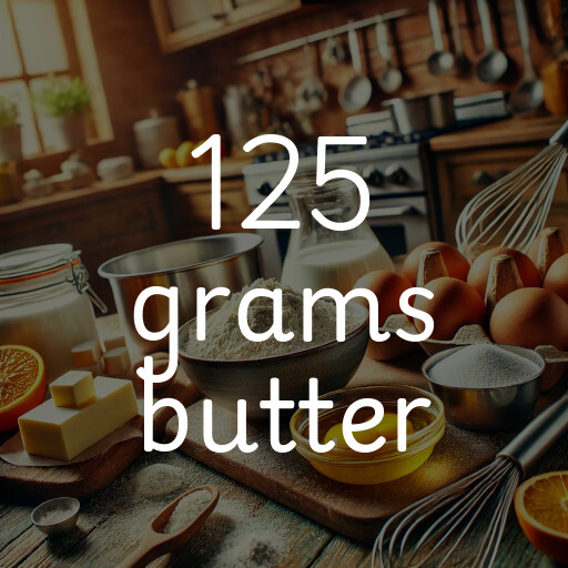 125 grams butter