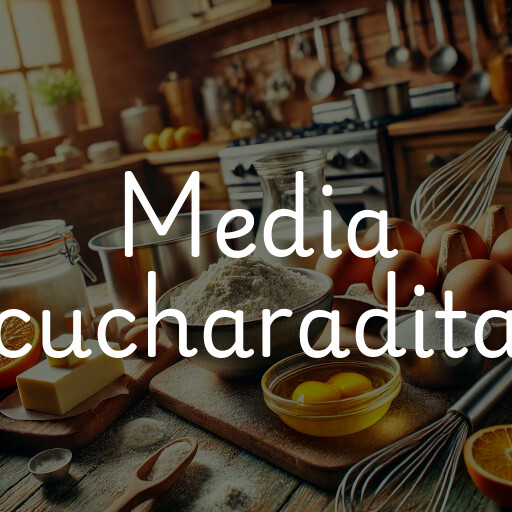 media cucharadita