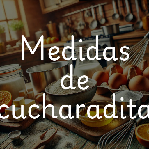 medidas de cucharadita