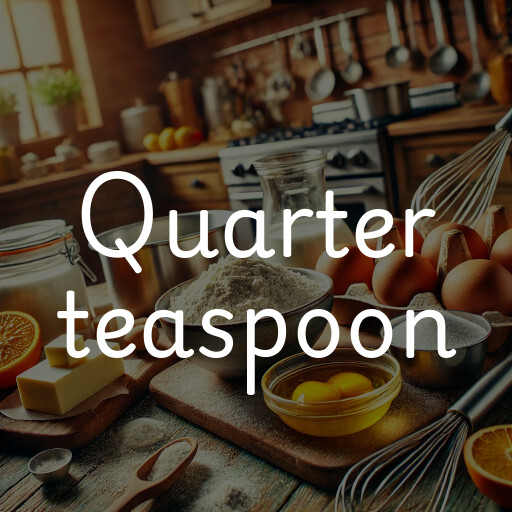 quarter teaspoon