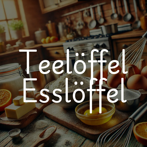 Teelöffel Esslöffel